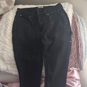 Women's Ridgecut Black Carpenter Work Jeans